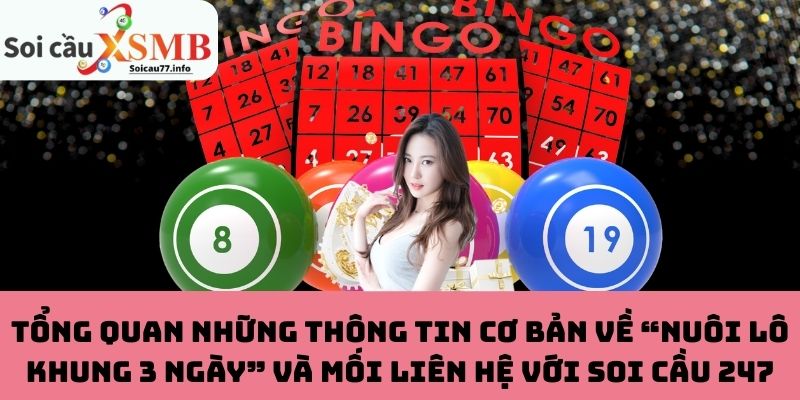 Tổng quan những thông tin cơ bản về “Nuôi lô khung 3 ngày” và mối liên hệ với Soi Cầu 247