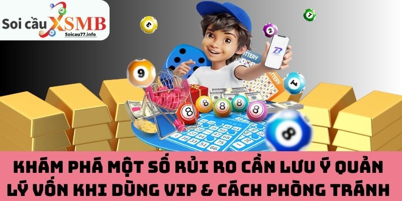 Khám phá một số rủi ro cần lưu ý quản lý vốn khi dùng VIP & cách phòng tránh
