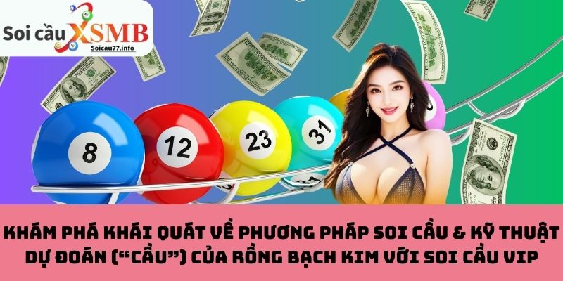 Phương pháp soi cầu & kỹ thuật dự đoán (“cầu”) của Rồng Bạch Kim với soi cầu VIP