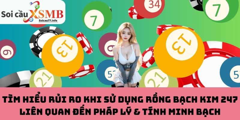 Rủi ro khi sử dụng Rồng Bạch Kim 247 về pháp lý & tính minh bạch