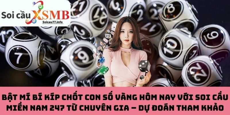 Bí kíp chốt số chuẩn với soi cầu miền Nam 247